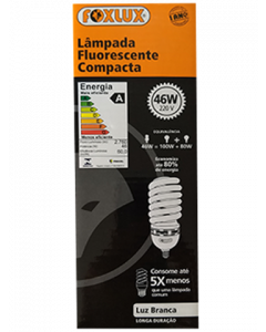 Lâmpada Fluorescente Branca Foxlux 46w