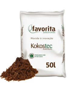 Substrato Kokostec - Fibra de Coco em Pó - Saco de 50 Litros