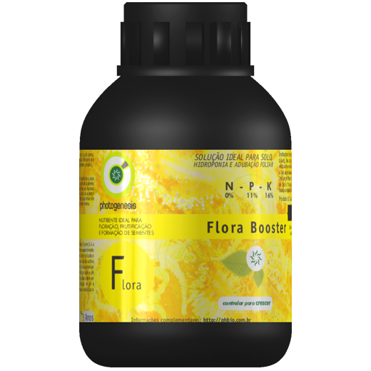 Flora Booster - Novo fertilizante da linha pH Series da empresa Photogenesis Biotecnologia